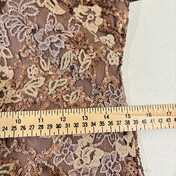 Alex Evenings NWT Purple Brown Lace Dress Gown sz 8 Elegant Formal Wedding MotB - Picture 13 of 13